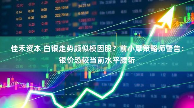 佳禾资本 白银走势颇似模因股？前小摩策略师警告：银价恐较当前水平腰斩