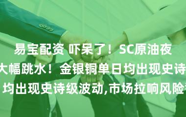 易宝配资 吓呆了！SC原油夜盘冲至涨停又大幅跳水！金银铜单日均出现史诗级波动,市场拉响风险警报