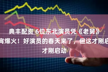 典丰配资 6位东北演员凭《老舅》通宵爆火！好演员的春天来了，但这才刚启动