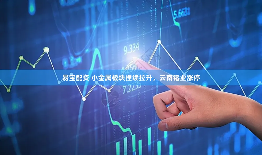 易宝配资 小金属板块捏续拉升，云南锗业涨停