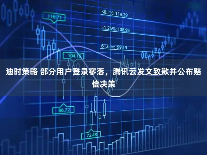 迪时策略 部分用户登录寥落，腾讯云发文致歉并公布赔偿决策