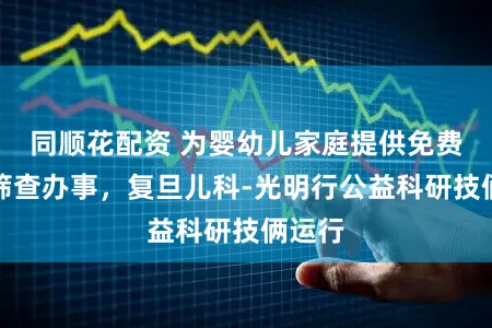 同顺花配资 为婴幼儿家庭提供免费公益筛查办事,复旦儿科-光明行公益科研技俩运行